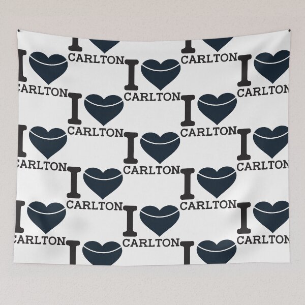 Item preview, I love Carlton” AFL _amp_ AFLW Inspired Apparels, Merchandise, s, Leggings, Skirt, Mask, Apr designed and sold by EastinHeisec.