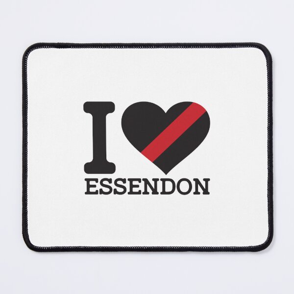 Item preview, I love Essendon” AFL Inspired Inspired Apparels, Merchandise, s, Leggings, Skirt, Mask, Apro designed and sold by EastinHeisec.