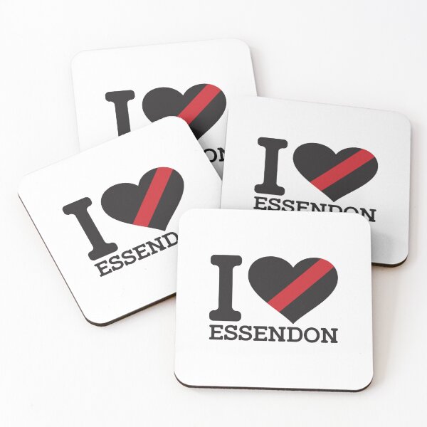 Item preview, I love Essendon” AFL Inspired Inspired Apparels, Merchandise, s, Leggings, Skirt, Mask, Apro designed and sold by EastinHeisec.