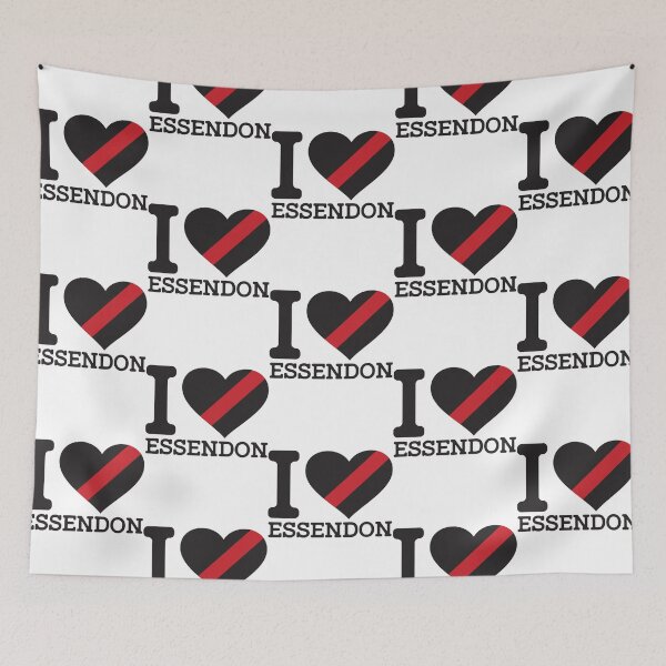 Item preview, I love Essendon” AFL Inspired Inspired Apparels, Merchandise, s, Leggings, Skirt, Mask, Apro designed and sold by EastinHeisec.