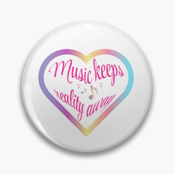 Item preview, MUSIC KEEPS REALITY AWAY designed and sold by ENBLIE.