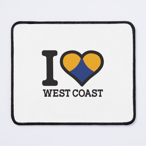 Item preview, I love West Coast” Apparels, Merchandise, s, Leggings, Skirt, Mask, Apron, Eco BagT designed and sold by EastinHeisec.