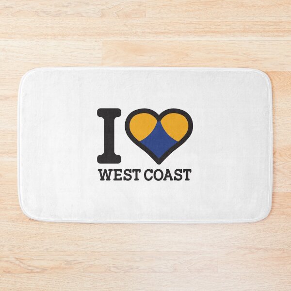 Item preview, I love West Coast” Apparels, Merchandise, s, Leggings, Skirt, Mask, Apron, Eco BagT designed and sold by EastinHeisec.