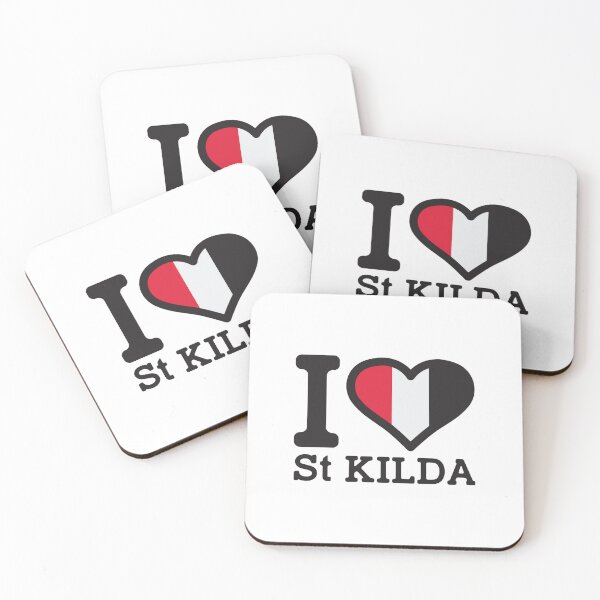 Item preview, I love St Kilda” AFL _amp_ AFLW Inspired Apparels, Merchandise, s, Leggings, Skirt, Mask, Ap designed and sold by EastinHeisec.