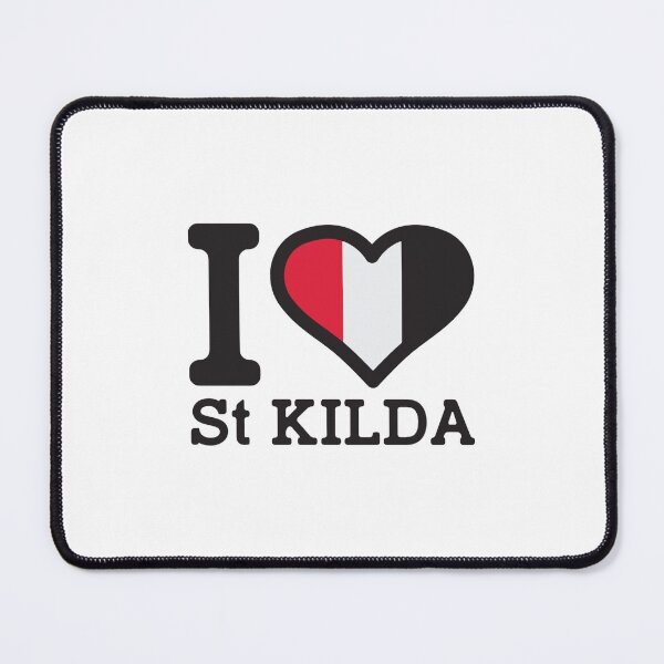 Item preview, I love St Kilda” AFL _amp_ AFLW Inspired Apparels, Merchandise, s, Leggings, Skirt, Mask, Ap designed and sold by EastinHeisec.