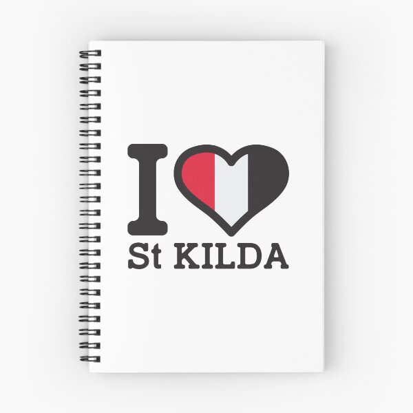 Item preview, I love St Kilda” AFL _amp_ AFLW Inspired Apparels, Merchandise, s, Leggings, Skirt, Mask, Ap designed and sold by EastinHeisec.