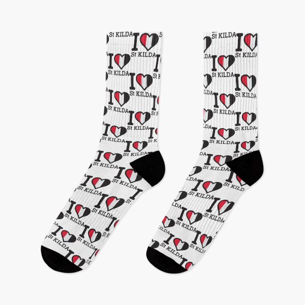 Item preview, I love St Kilda” AFL _amp_ AFLW Inspired Apparels, Merchandise, s, Leggings, Skirt, Mask, Ap designed and sold by EastinHeisec.