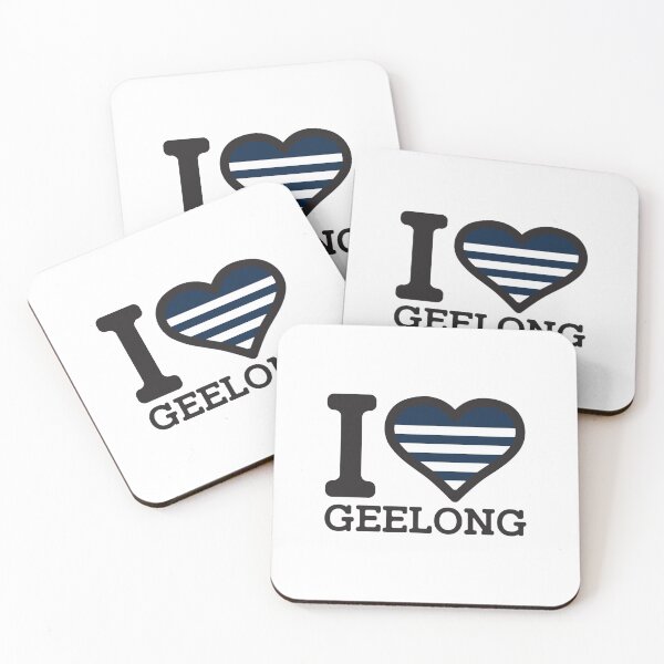 Item preview, I love Geelong” AFL _amp_ AFLW Inspired Apparels, Merchandise, s, Leggings, Skirt, Mask, Apr designed and sold by EastinHeisec.
