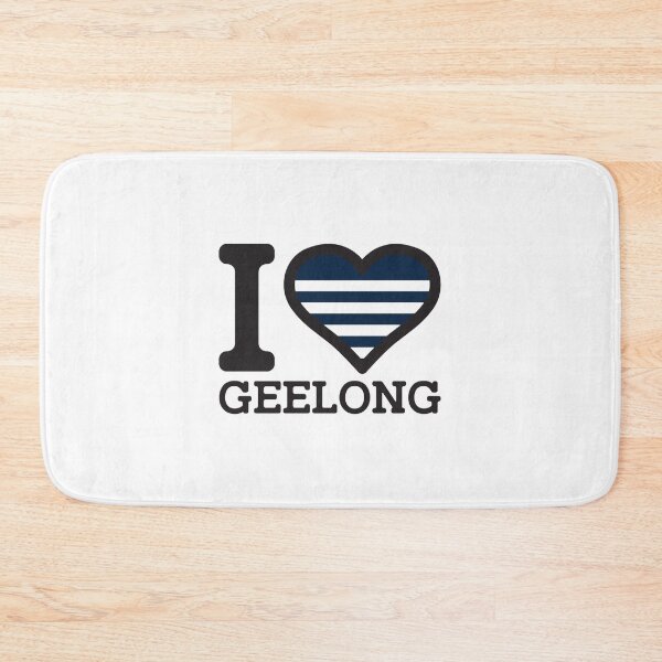 Item preview, I love Geelong” AFL _amp_ AFLW Inspired Apparels, Merchandise, s, Leggings, Skirt, Mask, Apr designed and sold by EastinHeisec.