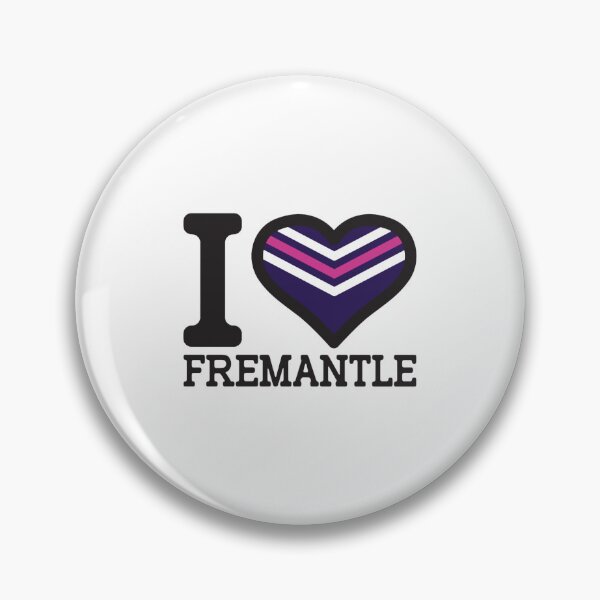 Item preview, I love Fremantle” AFL _amp_ AFLW Inspired Apparels, Merchandise, s, Leggings, Skirt, Mask, A designed and sold by EastinHeisec.