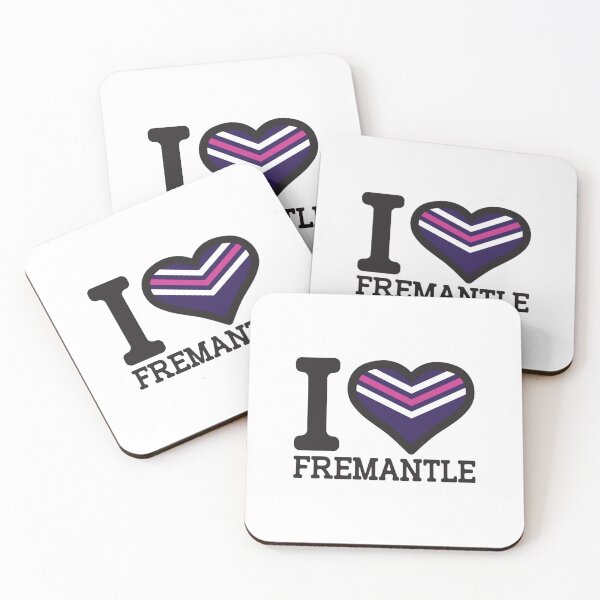 Item preview, I love Fremantle” AFL _amp_ AFLW Inspired Apparels, Merchandise, s, Leggings, Skirt, Mask, A designed and sold by EastinHeisec.