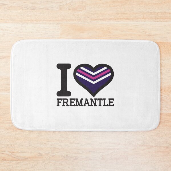 Item preview, I love Fremantle” AFL _amp_ AFLW Inspired Apparels, Merchandise, s, Leggings, Skirt, Mask, A designed and sold by EastinHeisec.