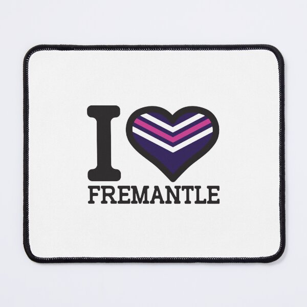 Item preview, I love Fremantle” AFL _amp_ AFLW Inspired Apparels, Merchandise, s, Leggings, Skirt, Mask, A designed and sold by EastinHeisec.