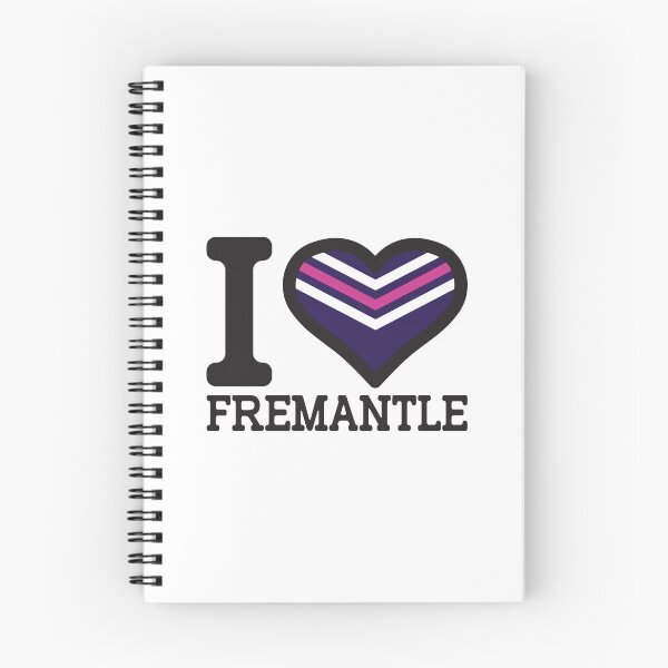 Item preview, I love Fremantle” AFL _amp_ AFLW Inspired Apparels, Merchandise, s, Leggings, Skirt, Mask, A designed and sold by EastinHeisec.