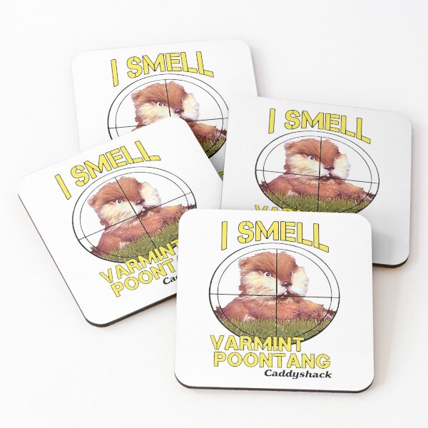 Item preview, Bíll Múrray I Smell Varmint Poontang Caddyshack Funny Mole- Logo Cheap Tee Logo LoveCo designed and sold by julianapaes.