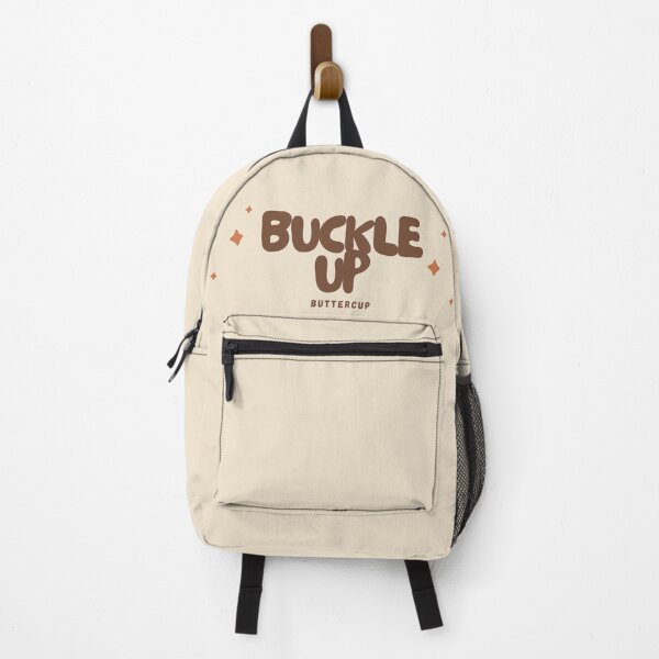 Item preview, 'Buckle Up, Buttercup' - Brown & Orange designed and sold by merevisionary.