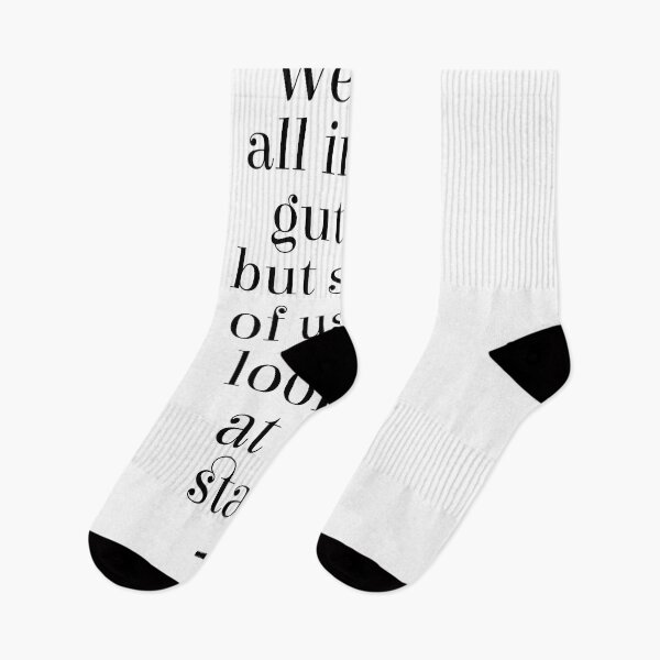 Item preview, Oscar Wilde Quote - Looking at the Stars 1 - Minimalist Typographic Print - Inspiring - Literature designed and sold by Studio Grafiikka.