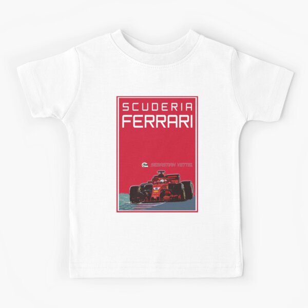 Scuderia Ferrari F1 Kids 2022 Team T-Shirt- Youth Red