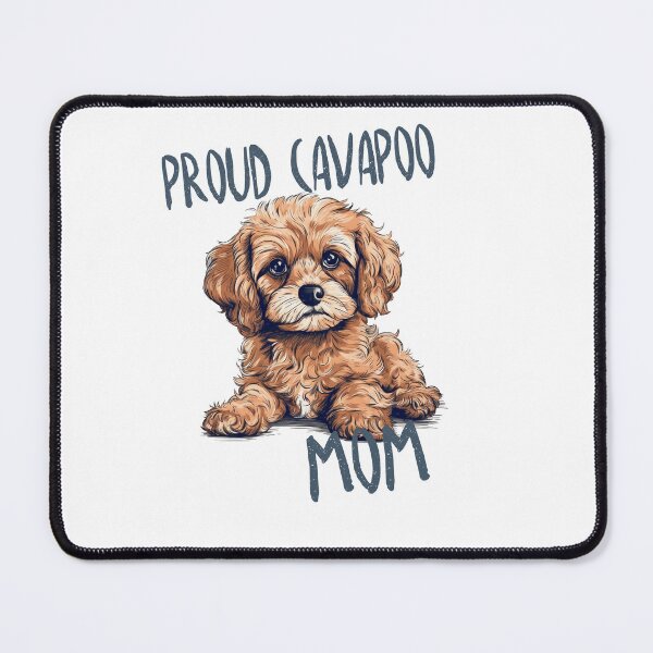 Item preview, Proud Cavapoo Mom - Cute Feminine Cavoodle Mama Tee designed and sold by GVRDesign.