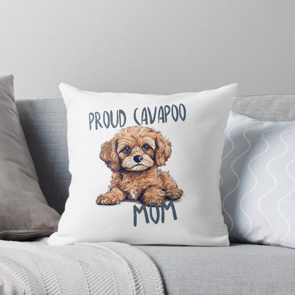 Item preview, Proud Cavapoo Mom - Cute Feminine Cavoodle Mama Tee designed and sold by GVRDesign.