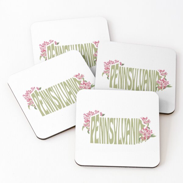 Item preview, Mountain Laurel Pennsylvania State Flower designed and sold by cordiallycozett.
