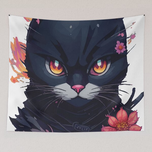 Item preview, Mysterious Cat designed and sold by StickerAlchemy.