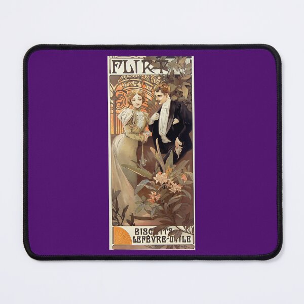 Item preview, FLIRT BISCUITS Alphonse Mucha 	 	 designed and sold by iysawolgzo99.