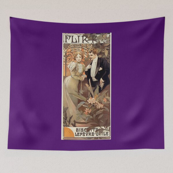 Item preview, FLIRT BISCUITS Alphonse Mucha 	 	 designed and sold by iysawolgzo99.