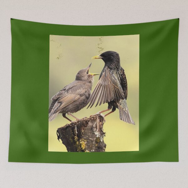 Item preview, Starlings Drawstring Bag 	 designed and sold by kowchkbadrb32.