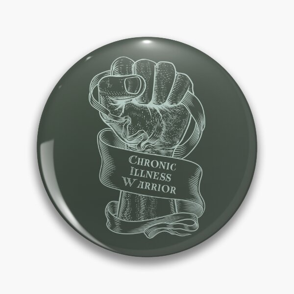 Item preview, Chronic Illness Strong Fist green designed and sold by Madeleine39.