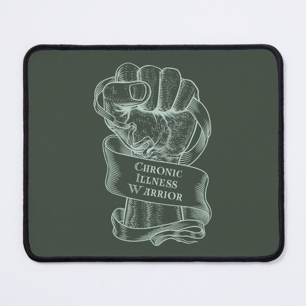 Item preview, Chronic Illness Strong Fist green designed and sold by Madeleine39.