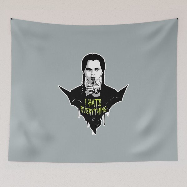 Item preview, Wednesday Addams I Hate Everything Gothic designed and sold by TerraceCar98.