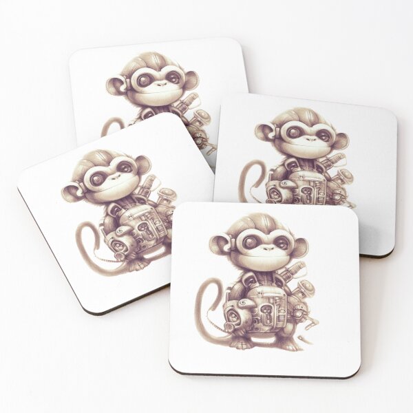 Item preview, Monket designed and sold by Robotipunk.