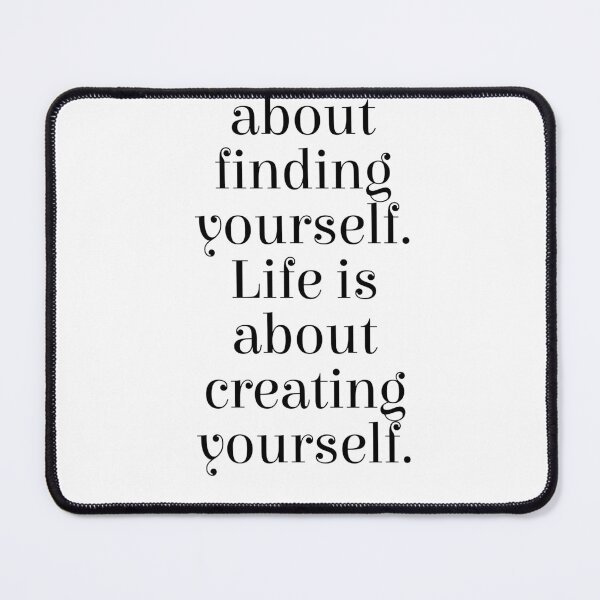 Item preview, George Bernard Shaw Quote - Creating Yourself 1 - Minimal, Typography Print - Literature, Inspiring designed and sold by Studio Grafiikka.