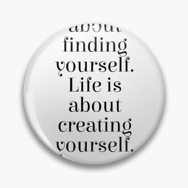 Item preview, George Bernard Shaw Quote - Creating Yourself 1 - Minimal, Typography Print - Literature, Inspiring designed and sold by Studio Grafiikka.