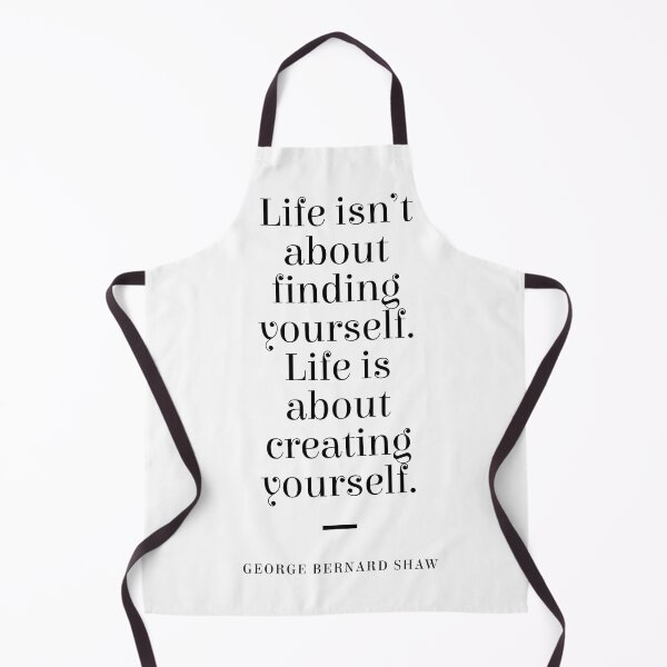 Item preview, George Bernard Shaw Quote - Creating Yourself 1 - Minimal, Typography Print - Literature, Inspiring designed and sold by Studio Grafiikka.