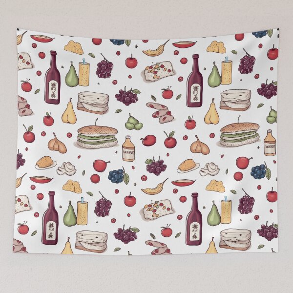 Item preview, Food pattern designed and sold by Lexa Pix.