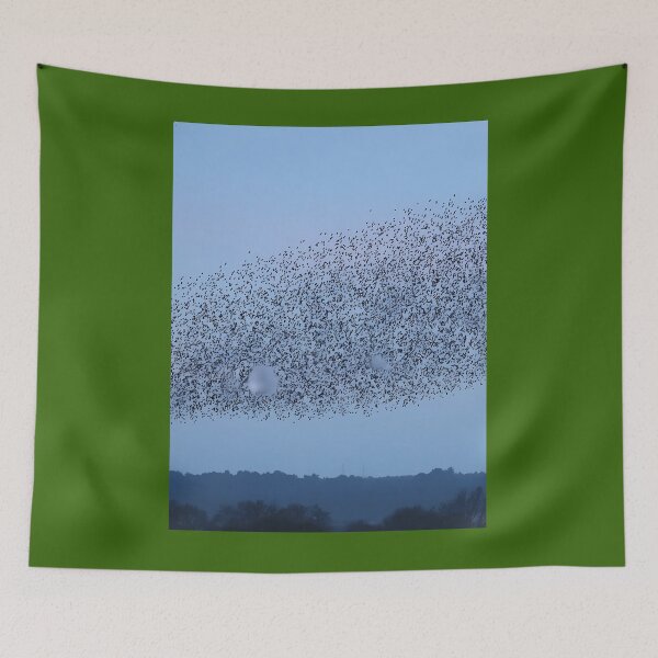 Item preview, Starlings murmuration  Framed Art Print 	 designed and sold by kowchkbadrb32.
