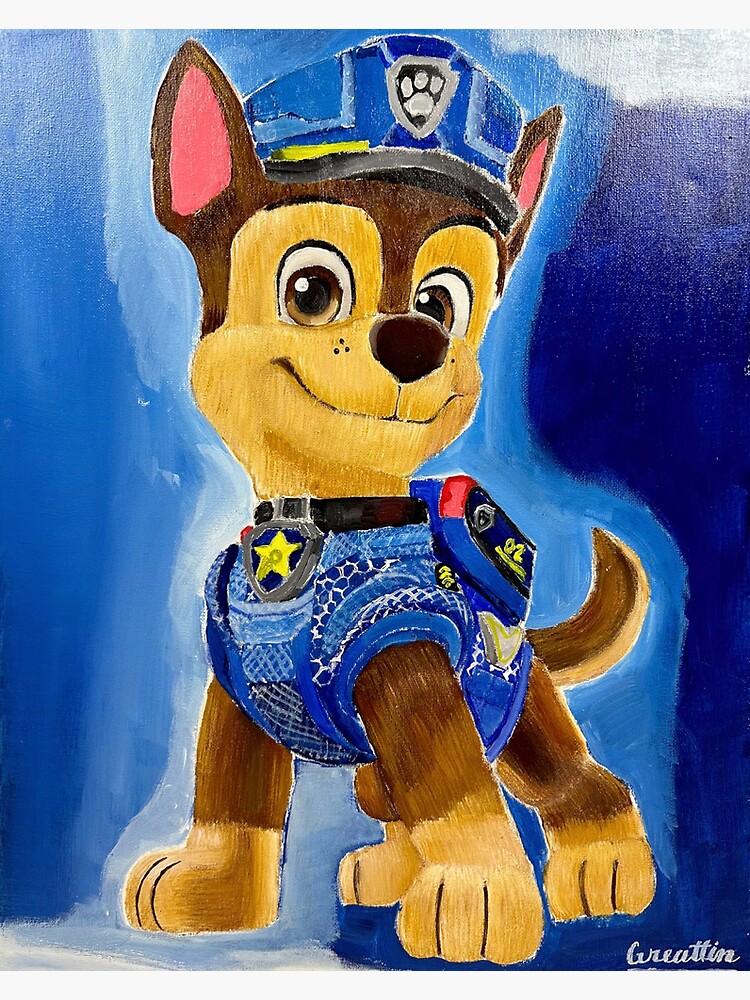 PAW Patrol Chase Poster for Sale by VlajkoArtist