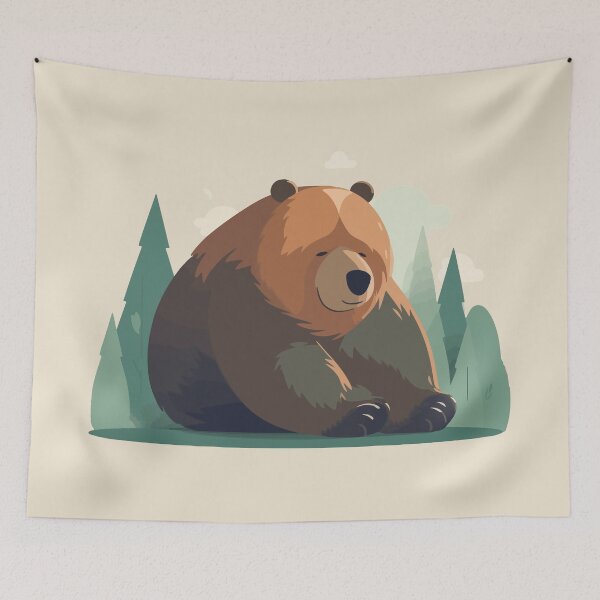 Item preview, Cute Lazy Bear designed and sold by Amir Faysal.