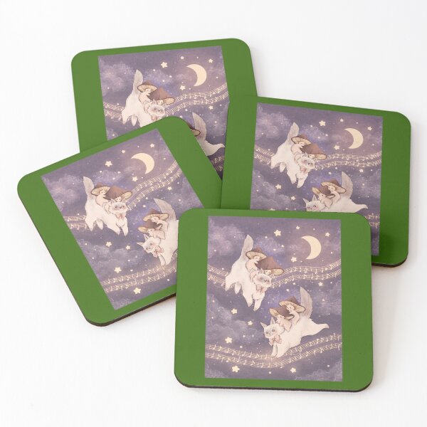 Item preview, Starlit Cat Adventure - Background  Postcard 	 designed and sold by kowchkbadrb32.
