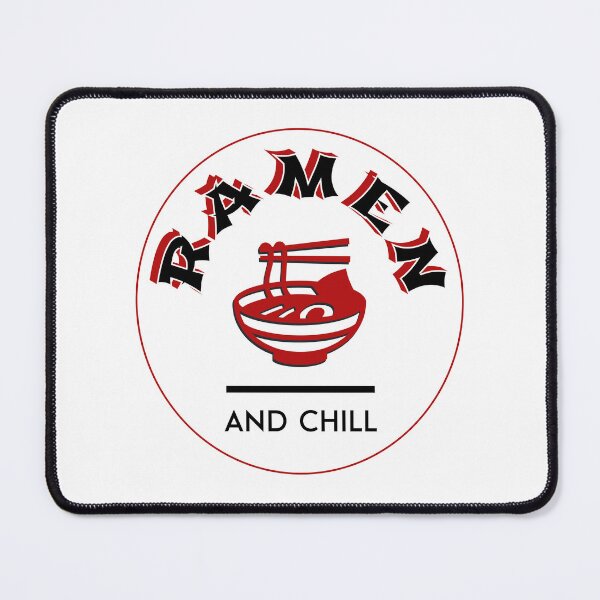 Item preview, RAMEN AND CHILL Ramyun Noodle Romantic Sexy Date Night designed and sold by StoneCrowDesign.