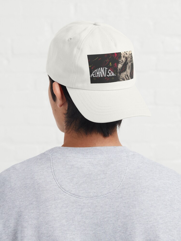 Aperçu 4 sur 7. Casquette avec l'œuvre Méchant son , matériel promotionnel. créée et vendue par martinb1962.