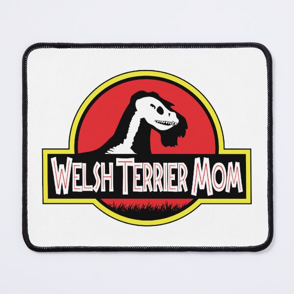 Item preview, (For Bright Background) Jurassic Welsh Terrier Mom designed and sold by More Cute Dogs.