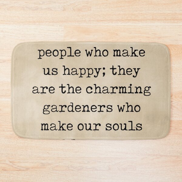 Item preview, Let us be grateful to gardeners - Marcel Proust Quote - Literature - Typewriter Print - Vintage designed and sold by Studio Grafiikka.