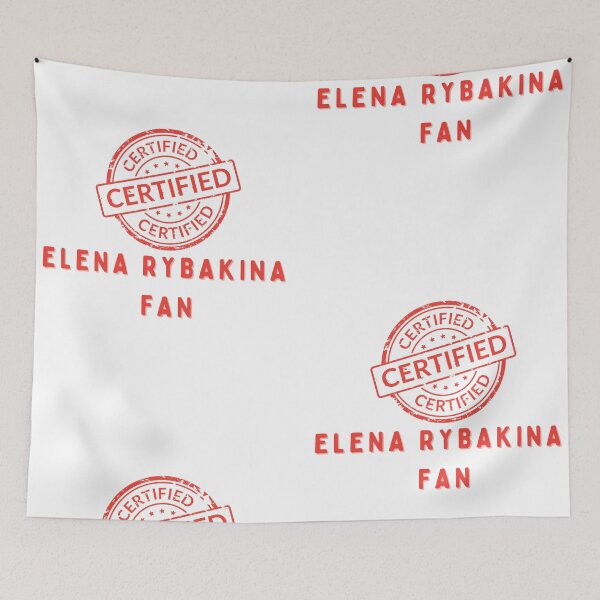 Item preview, Certified ELENA RYBAKINA fan designed and sold by AissTee.