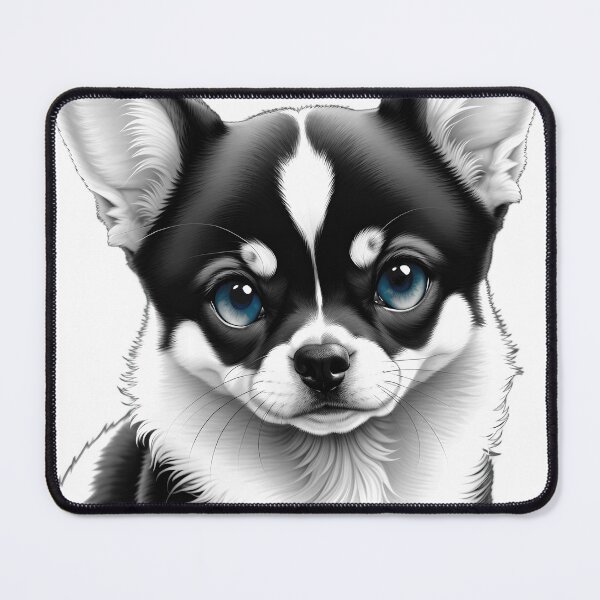 Item preview, cute monotone chihuahua designed and sold by Animal-Avenue.