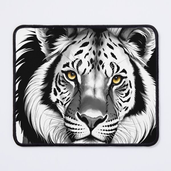 Item preview, monotone lion designed and sold by Animal-Avenue.