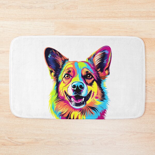 Item preview, Vibrant and Adorable little Corgi abstract design. designed and sold by Artbyminga.