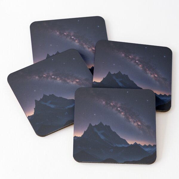 Item preview,  Mountain and Nebula Cosmic  designed and sold by Glitchart66.